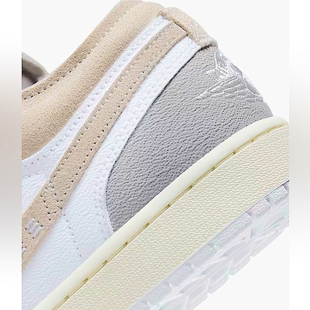 Air Jordan 1 Low Craft “White Sail” - Picture 4 of 14